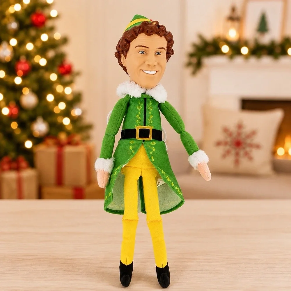 Buddy the Elf Talking Pull String Doll 14